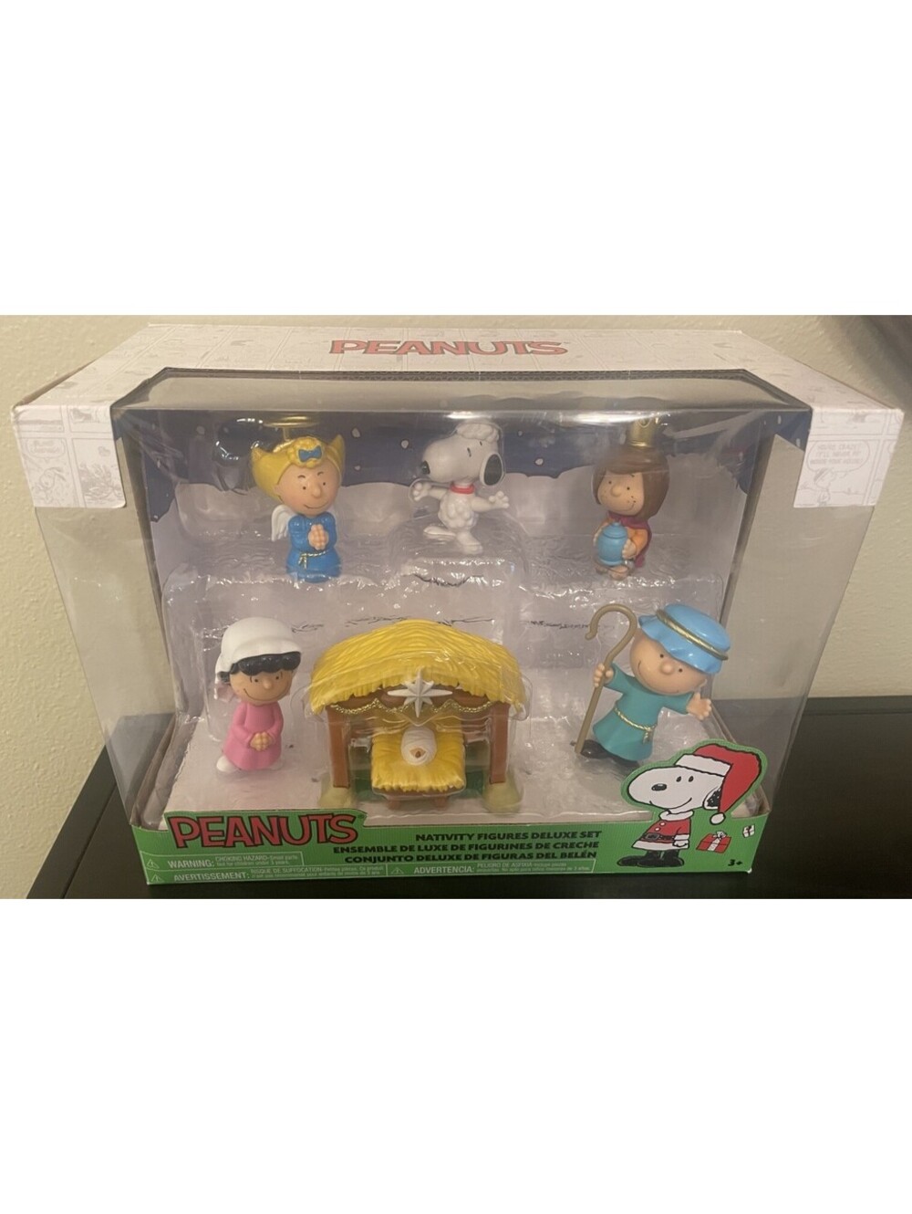 Peanuts Nativity Deluxe Set Original Box Charlie Brown Christmas 2024 New